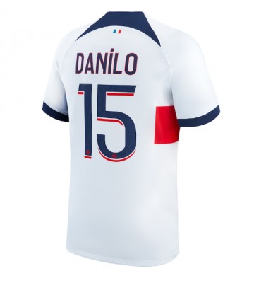 Paris Saint-Germain Danilo Pereira #15 Udebanetrøje 2023-24 Kort ærmer